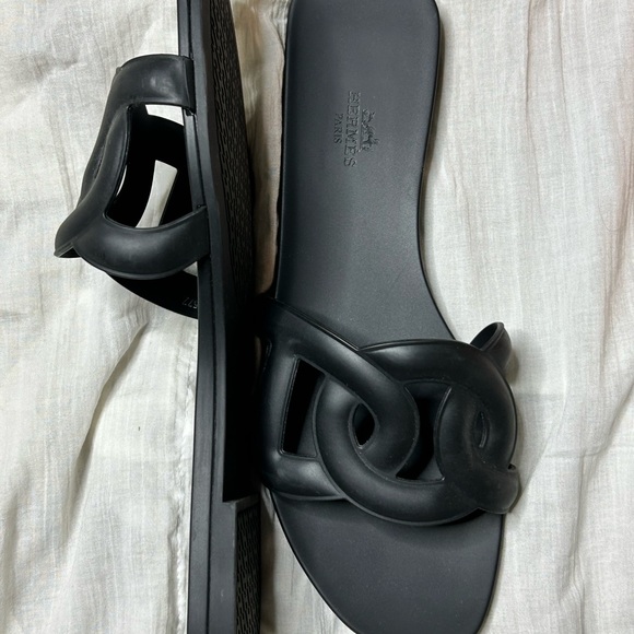 Authentic Hermès Aloha Sandals Women Size 9 /BARELY WORN - Picture 5 of 9